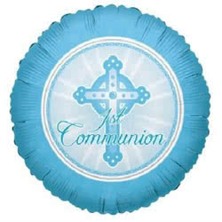 Oaktree UK Communion Foil Balloon Boy