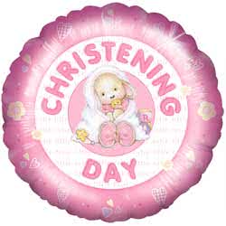 Christening Day Girl Balloon