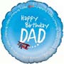 Happy Birthday Dad Foil Balloon