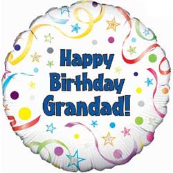 Oaktree UK Happy Birthday Grandad Balloon