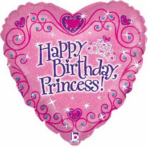 BalloonsHappy Birthday Princess Balloon