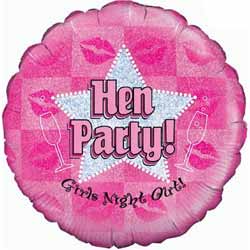 Oaktree UK Hen Party Balloon