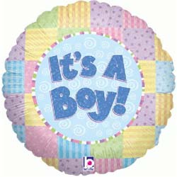 Oaktree UK It's a Boy Baby Balloon