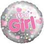Balloons It's a Girl Balloon Uninflated