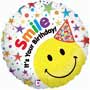 Balloons Smile It's Your Birthday Balloon Uninflated