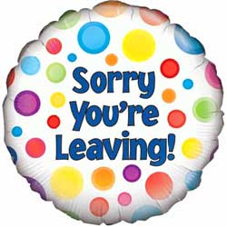 Oaktree UK Sorry You're Leaving Balloon