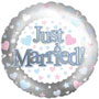 Just Married Foil Balloon Small Image