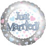 Just Married Foil Balloon