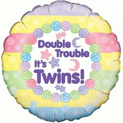 Twins Baby Balloon 