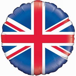 Oaktree UK Union Jack Balloon