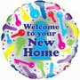 Balloons Welcome New Home Balloon Uninflated