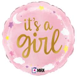 Oaktree UK Its a Girl Foil Balloon