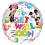 Get Well Soon Mickey Mouse Foil Balloon Small Image