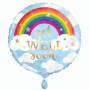Get Well Soon Rainbow Foil Balloon Small Image