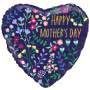 Happy Mothers Day Floral Foil Balloon Small Image