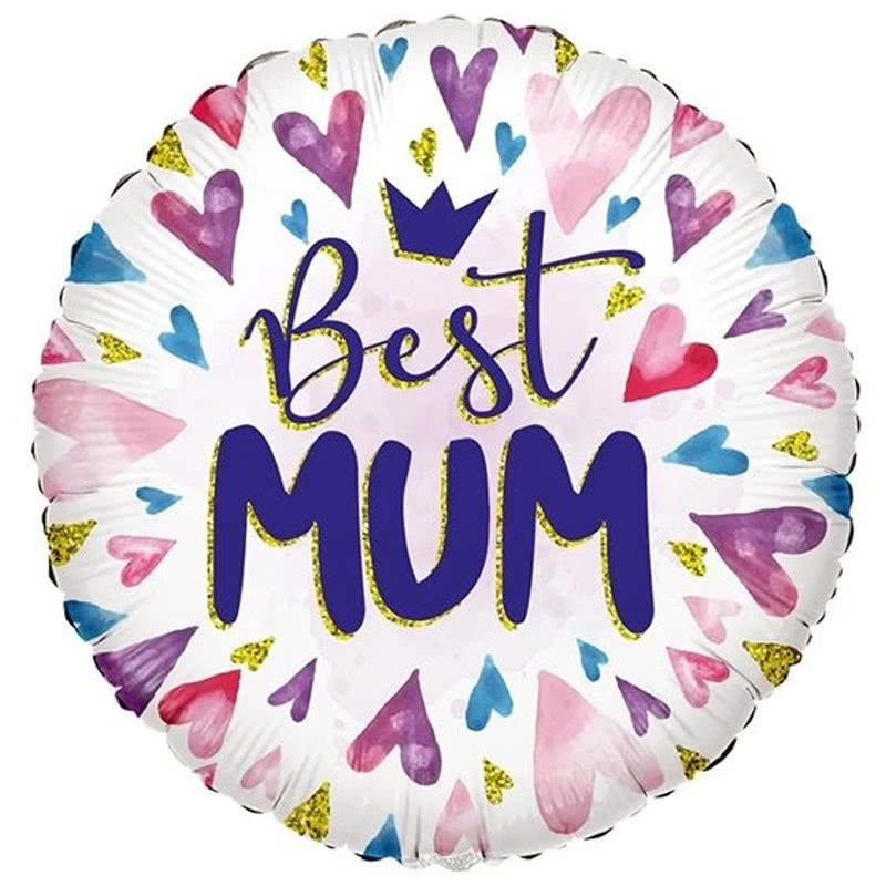Mothers DayBest Mum Foil Balloon