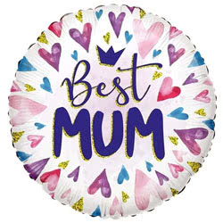 Balloons Best Mum Foil Balloon