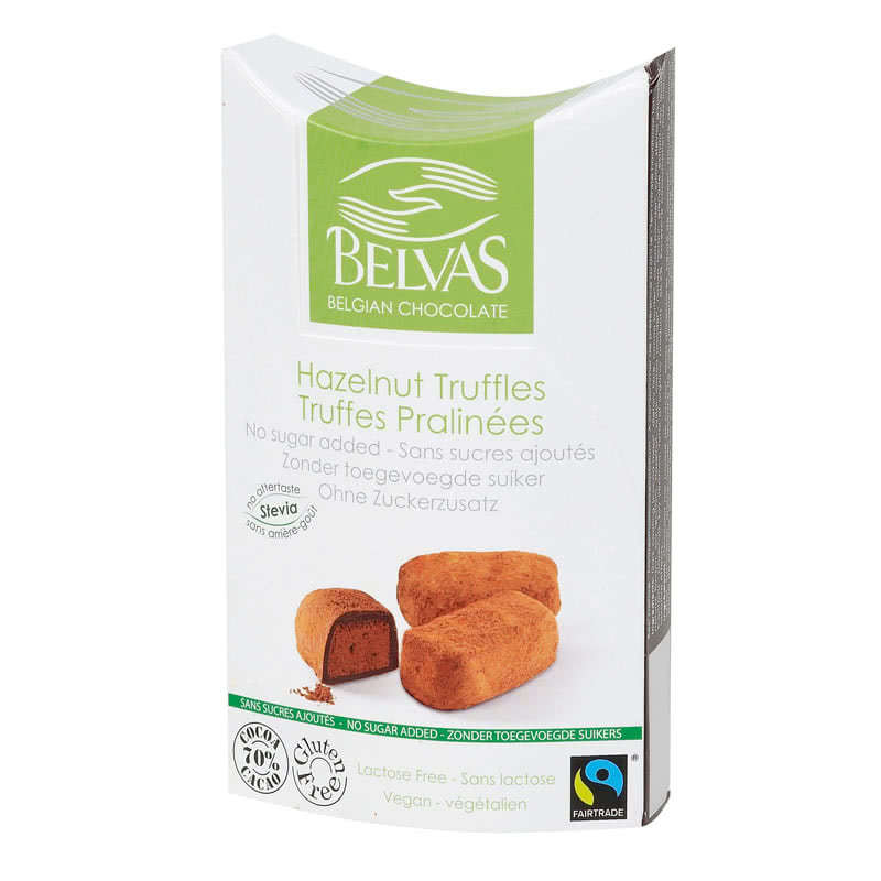 BelvasCocoa Dusted Vegan Truffles