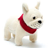 Best Years are a UK toy company specialising in knitted Baby Toys and Rattles. They have a wide range including their French Bulldog, Diplodocus Dinosaurs in multiple colours, White Bunny, Sausage Dog, Mammoth, Flamingo and Shark.