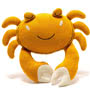 Best Years Knitted Cotton Charlie the Crab Soft Toy Claws