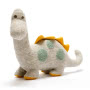 Knitted Organic Cotton Diplodocus Large Dinosaur Toy