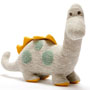 Best Years Knitted Organic Cotton Diplodocus Large Dinosaur Toy side