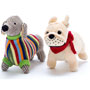 Best Years Knitted Sausage Dog Baby Rattle group