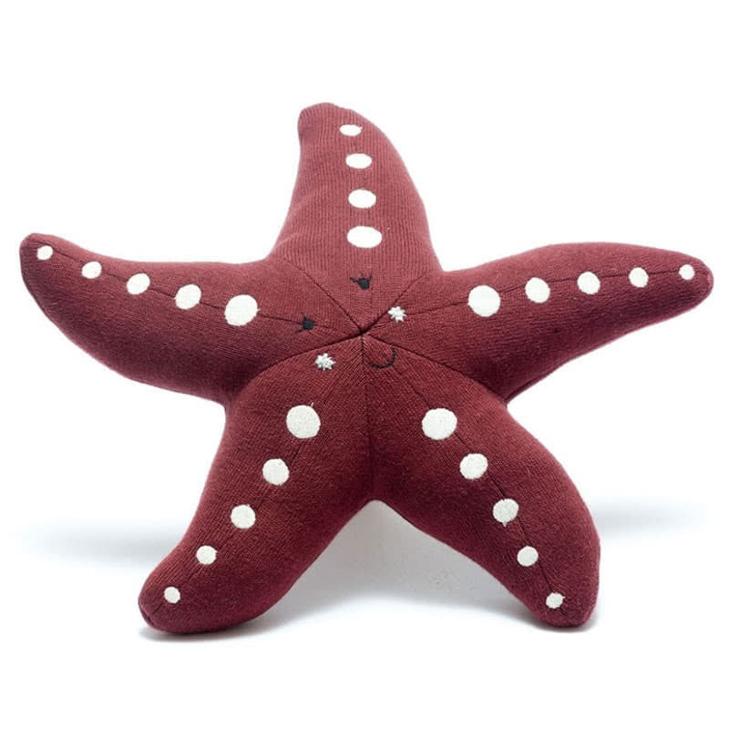 Best YearsKnitted Starfish Small Dark Pink