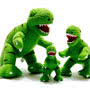 Best Years T Rex Dinosaur Knitted Soft Toy - Green Group