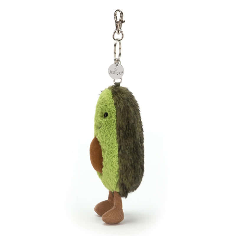 jellycat amuseable avocado bag charm