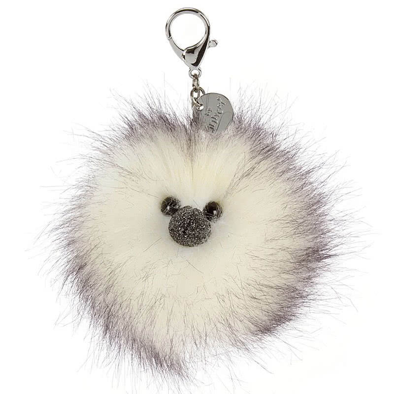 Jellycat Dazzle Pompom Bag Charm £8.95