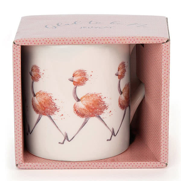 Jellycat Glad To Be Me Pink Mug