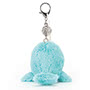Jellycat Seas The Day Aqua Bag Charm Back