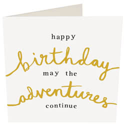 Caroline Gardner Birthday Adventures Card