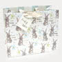 Baby Boy Rabbit Gift Bag Small Image