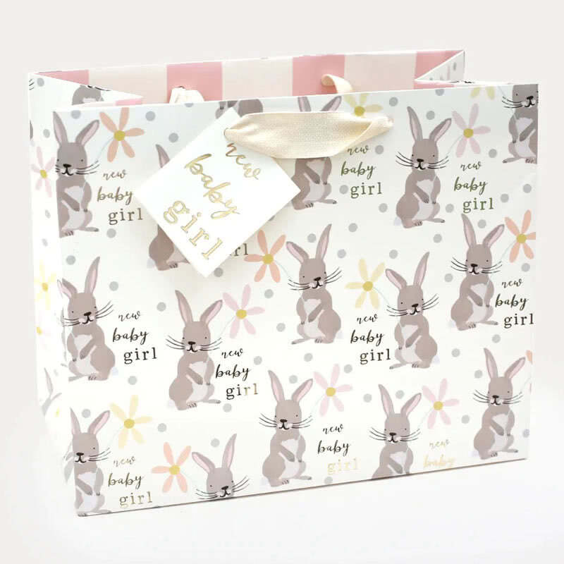 Caroline GardnerBaby Girl Rabbit Gift Bag