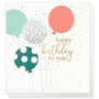 Happy Birthday To You Balloons Card