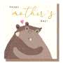 Caroline Gardner Happy Mother's Day Hugging Bears Card 