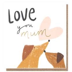 Love You Mum Card