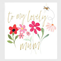 To My Lovely Mum Card