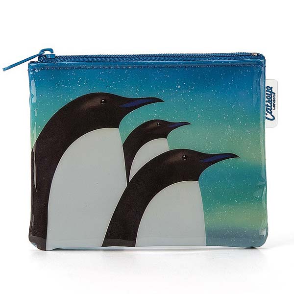 Catseye Aurora Penguins Purse