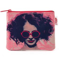 Girl in Glasses Coin Purse
