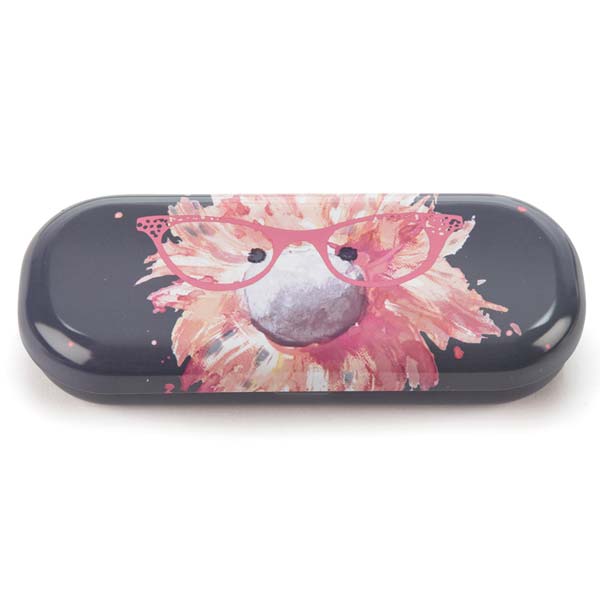 Glad To Be Me Navy Glasses Case