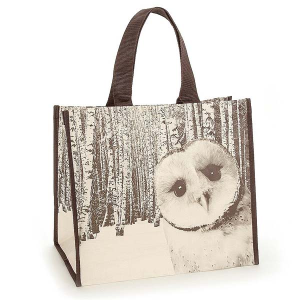 Owl in Woods Shopper