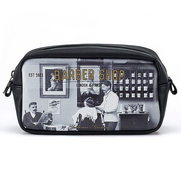 Barber Shop Small Wash Bag