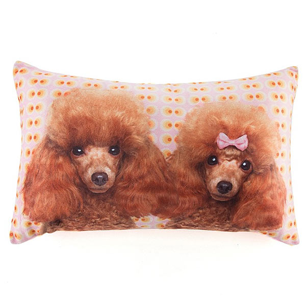 Poodle Love Cushion