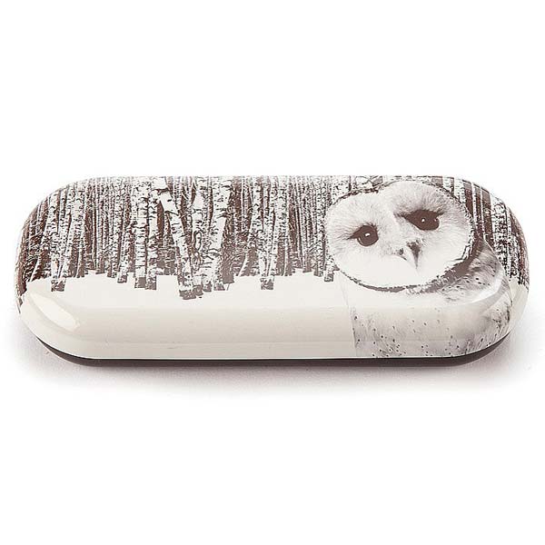 Owl in Woods Glasses Case