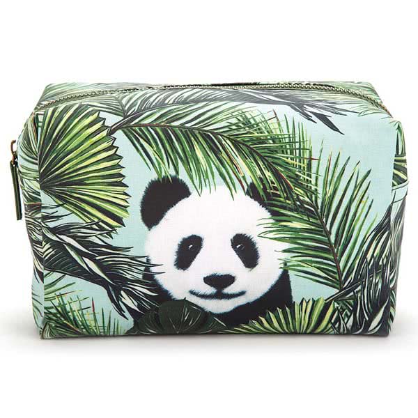 Panda in Palms Wash Bag