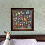 Eeboo Alchemist's Cabinet 1000 Piece Puzzle framed