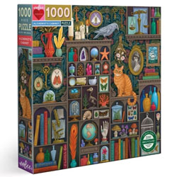 eeBoo Alchemist's Cabinet 1000 Piece Jigsaw Puzzle, 90% recycled materials, vegetable based inks.